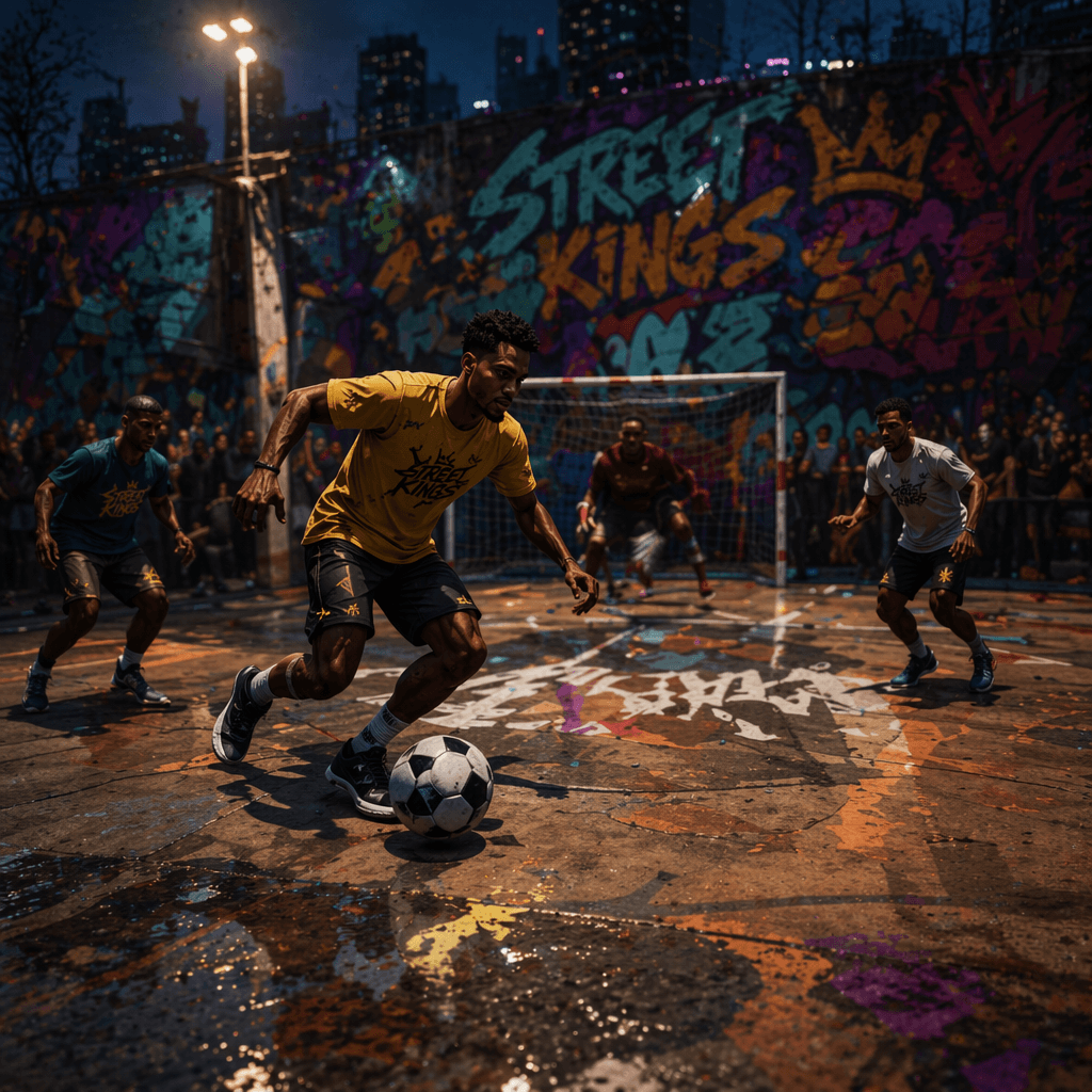 StreetKings 3v3 street football match